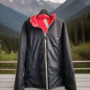 Wed'ze Decathlon Men's Medium Black Zip-up Hooded SKI Jacket